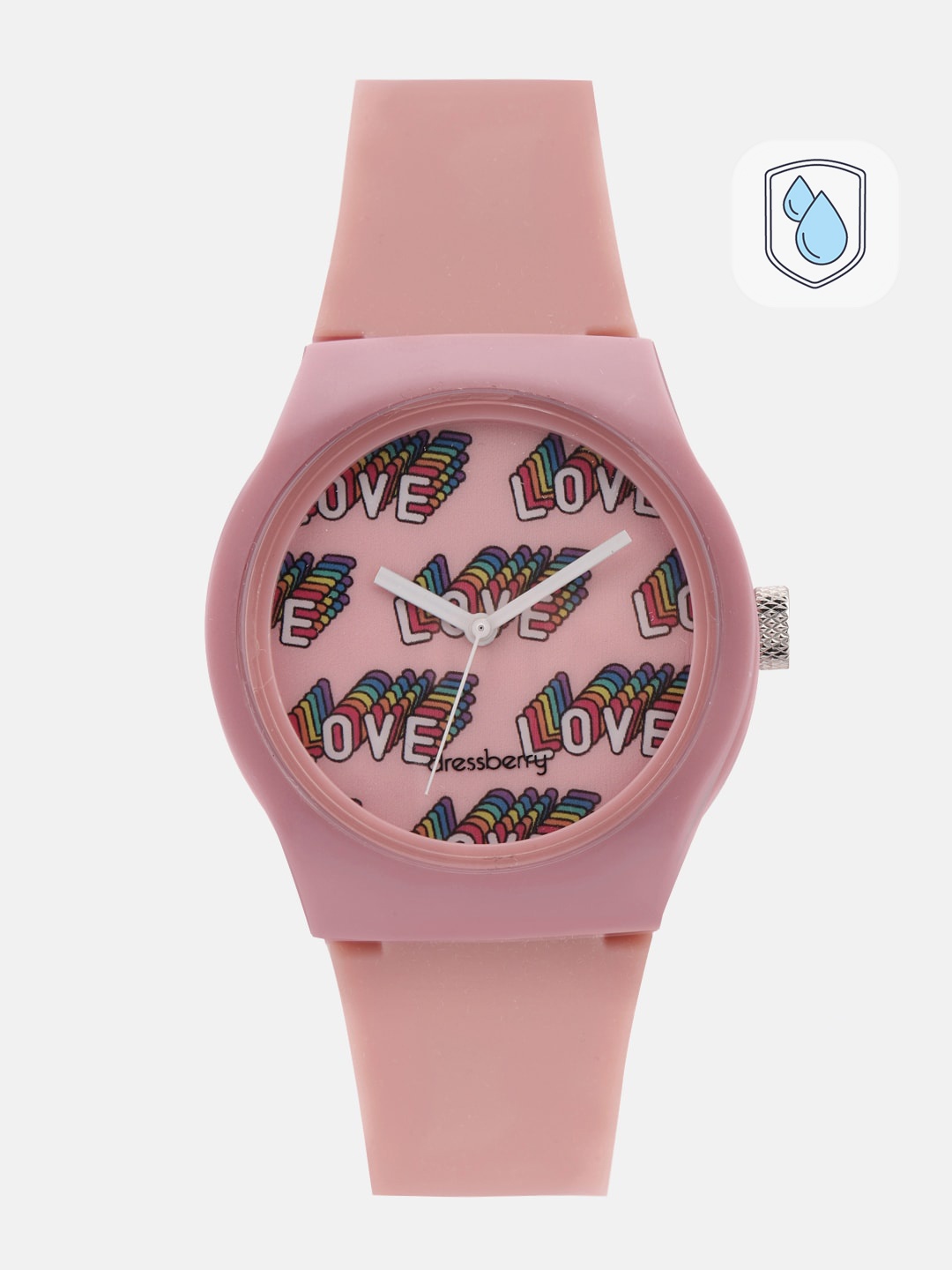 

DressBerry Women Pink Analogue Watch