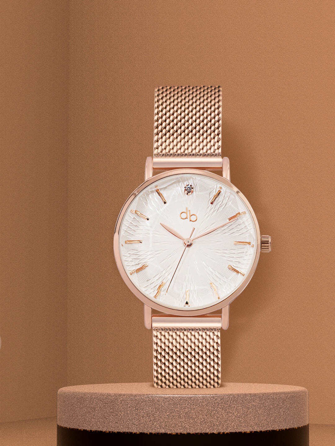 

DressBerry Women White Analogue Watch