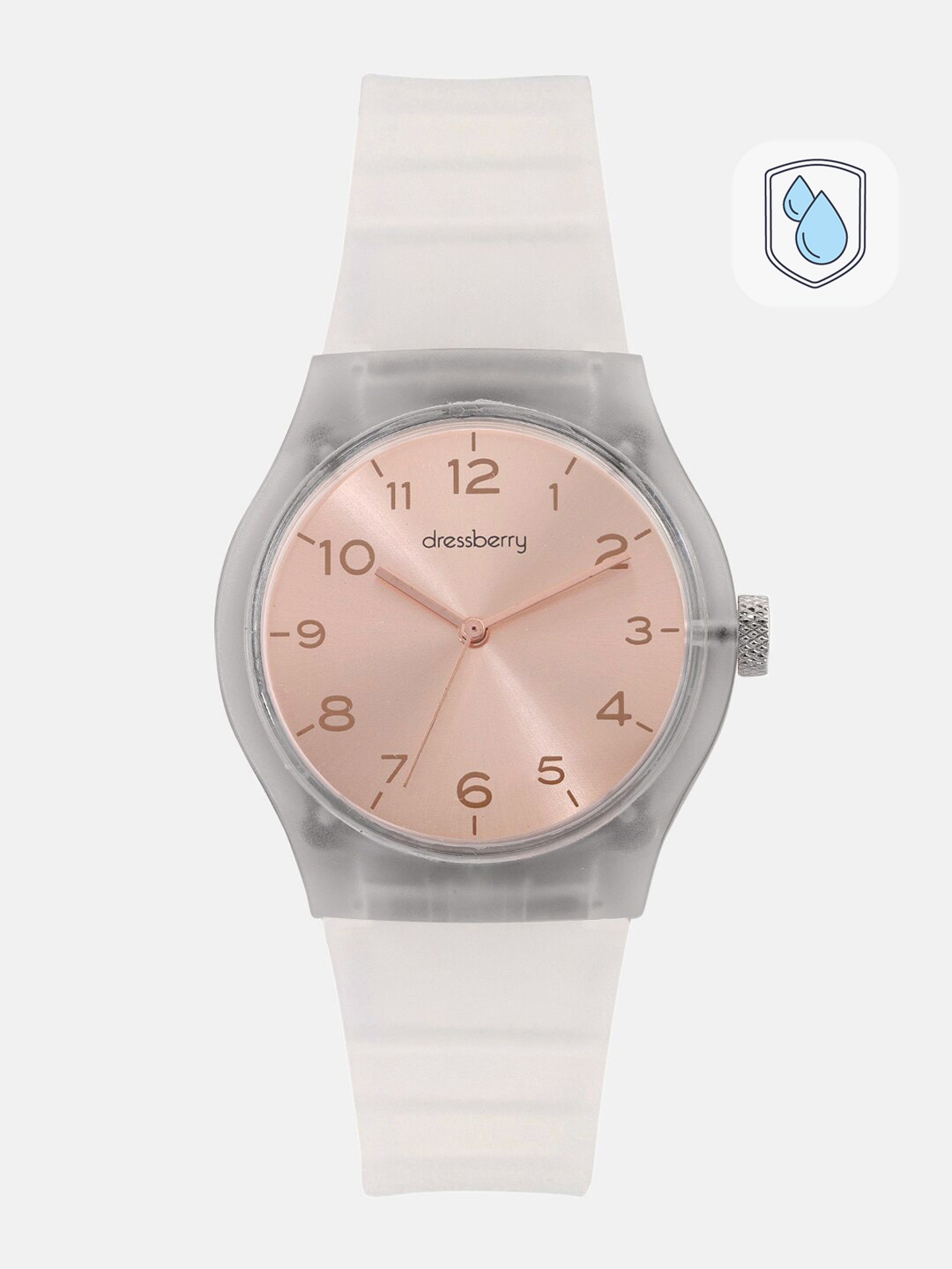 

DressBerry Women Rose Gold Analogue Watch MFB-PN-LW6708-2