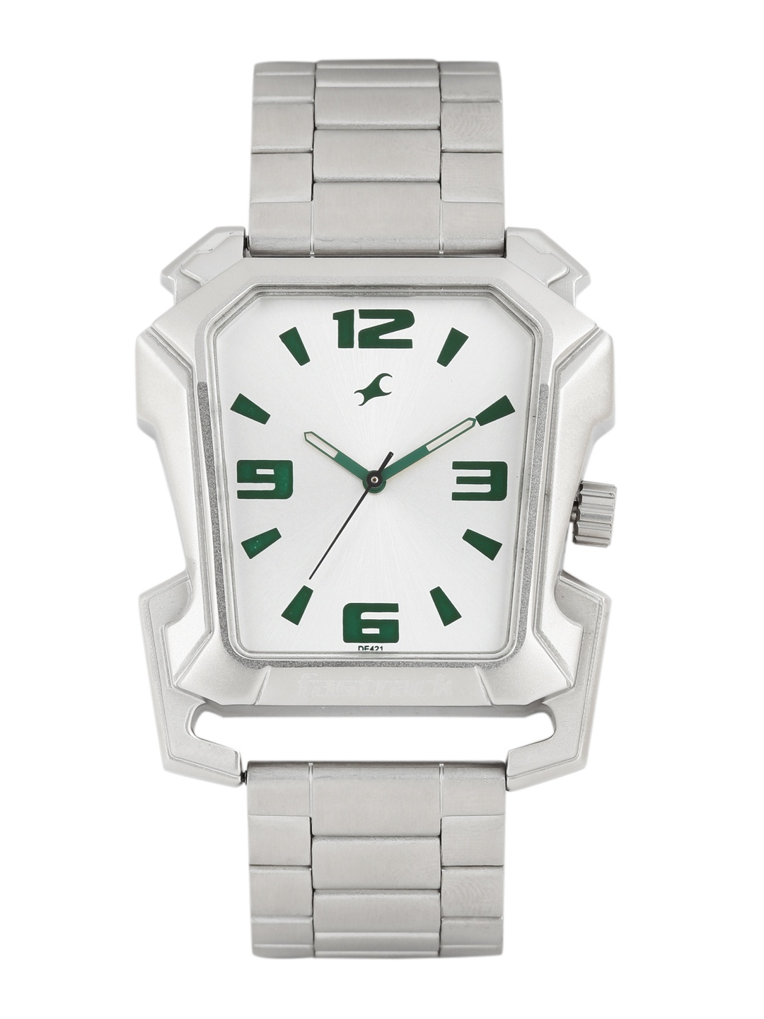 

Fastrack Men Silver-Toned Dial Watch 3131SM01