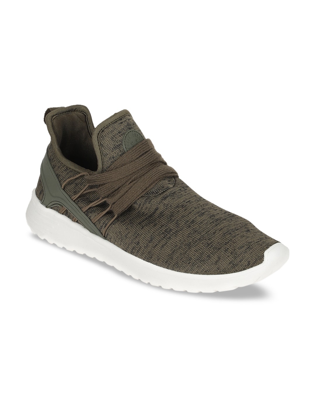 

Allen Solly Men Olive Green Sneakers
