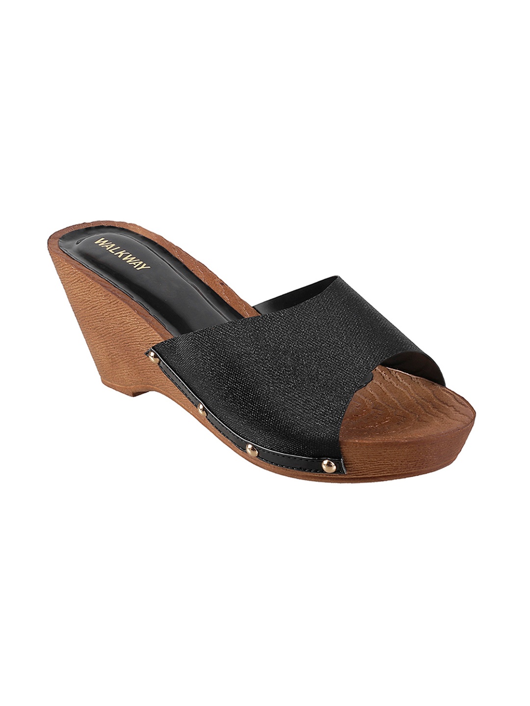 

WALKWAY by Metro Women Black Solid Heels
