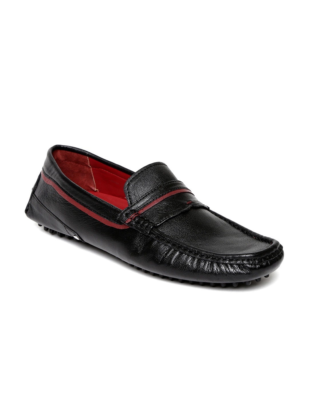 

Bata Men Black James Driving Shoes