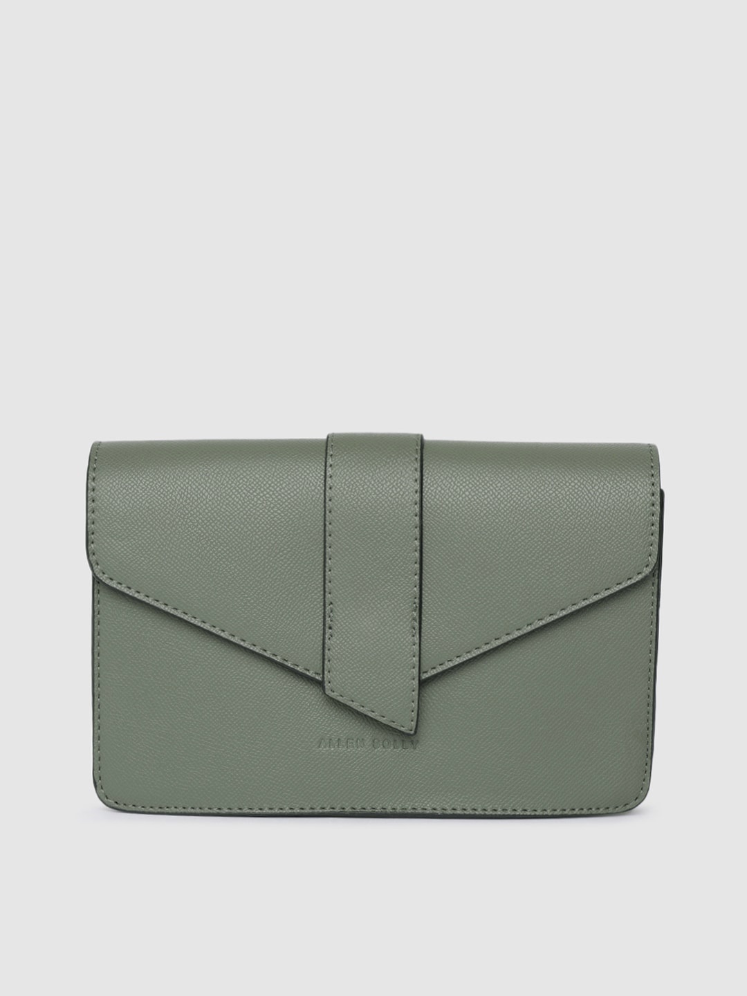 

Allen Solly Grey Solid Sling Bag
