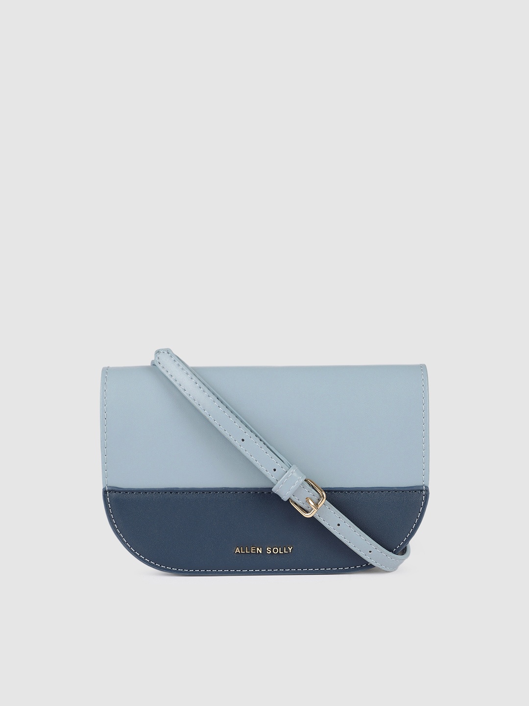 

Allen Solly Blue Colourblocked Sling Bag