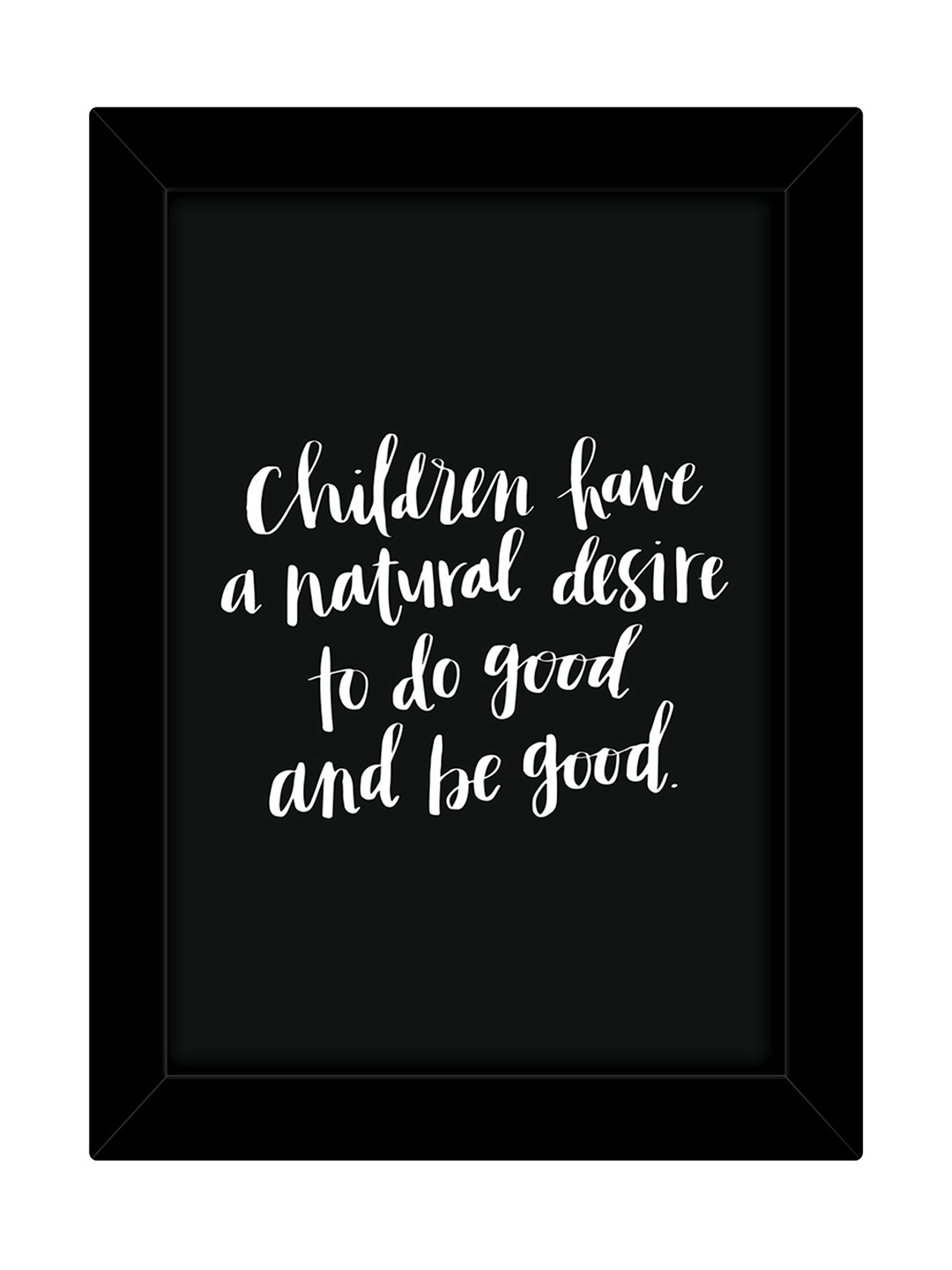 

TIED RIBBONS Black Inspirational Printed Wall Art