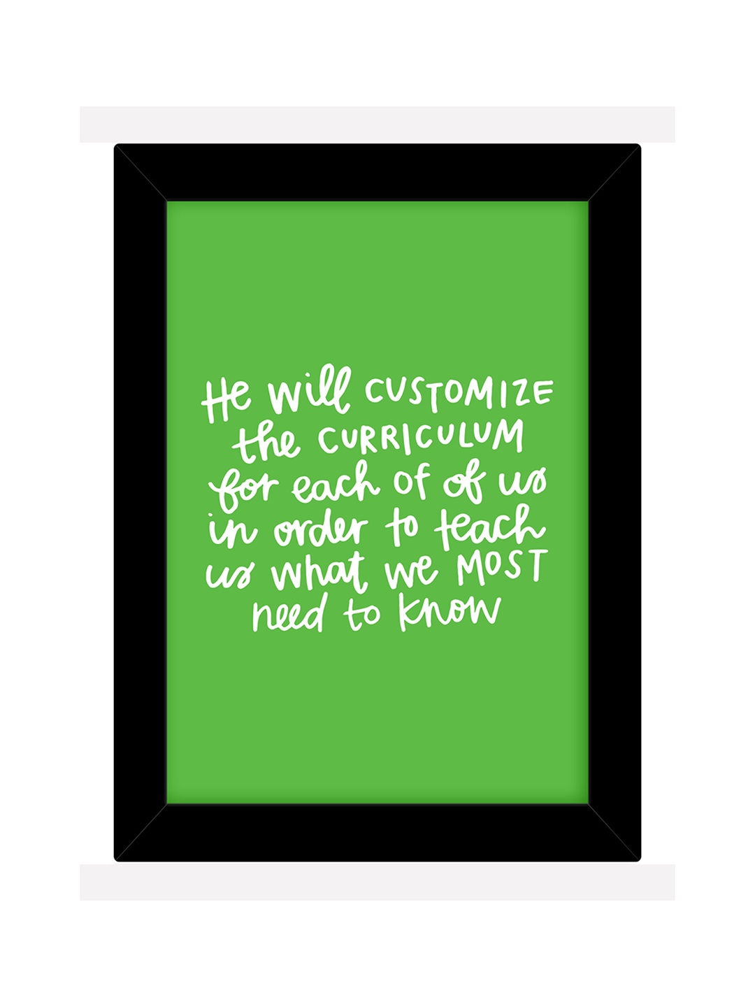 

TIED RIBBONS Black Solid Wall Photo Frame