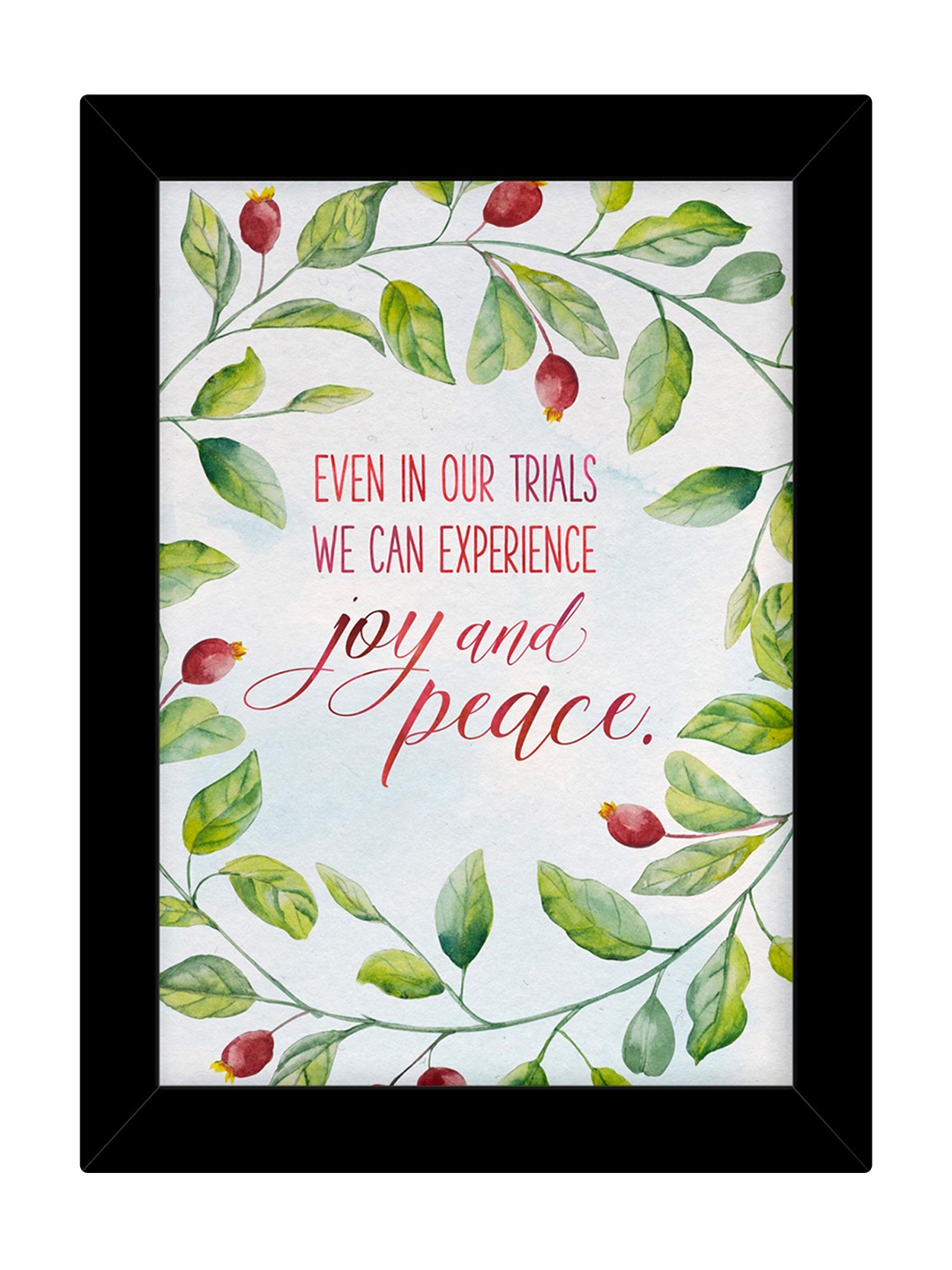 

TIED RIBBONS Black & White Inspirational Printed Wall Art