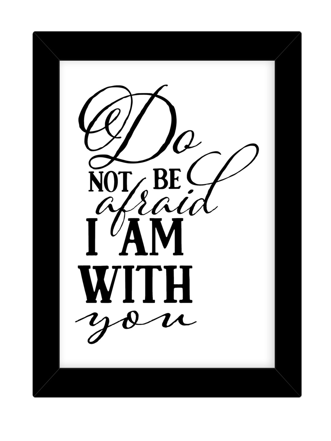 

TIED RIBBONS Inspirational Framed Poster With Black Frame