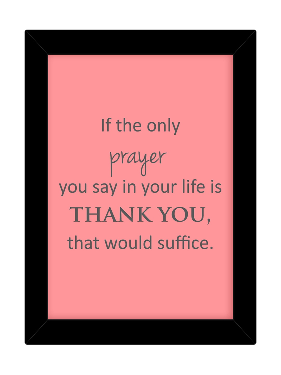 

TIED RIBBONS Inspirational Framed Poster With Black Frame