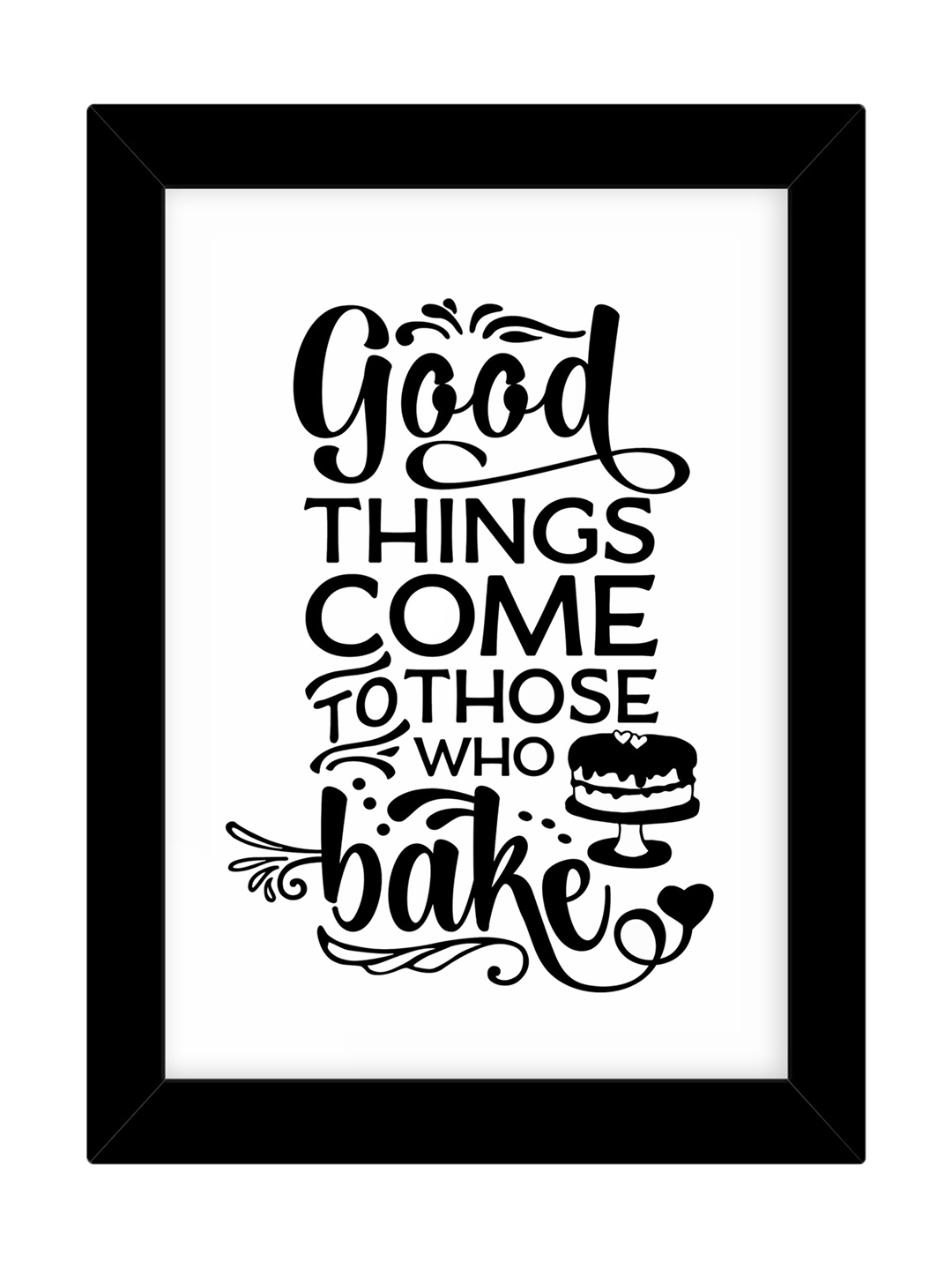 

TIED RIBBONS Inspirational Framed Poster With Black Frame
