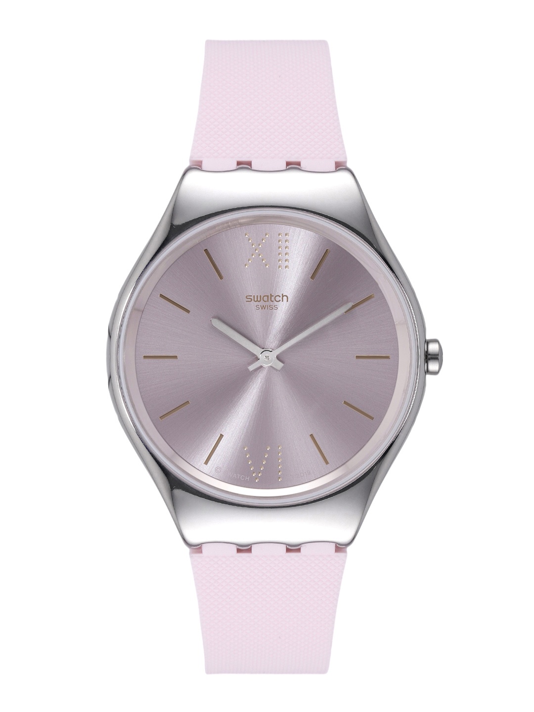 

Swatch SkinIrony Women Silver Water Resistant Analogue Watch SYXS124