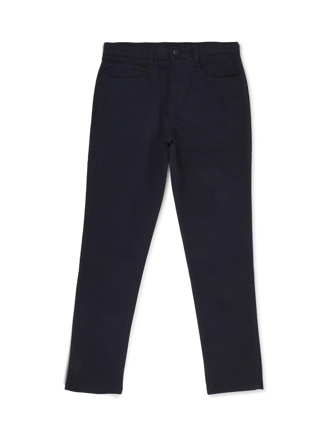 

Allen Solly Junior Boys Regular Trousers, Navy blue