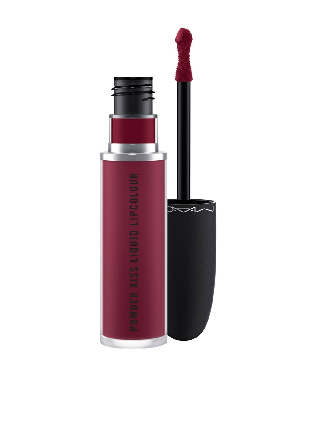 

M.A.C Powder Kiss Liquid Lip Colour 5 ml - Burning Love, Maroon