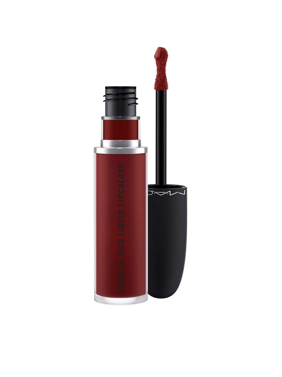 

M.A.C Powder Kiss Liquid Lip Colour 5 ml - Make Love to the Camera, Burgundy