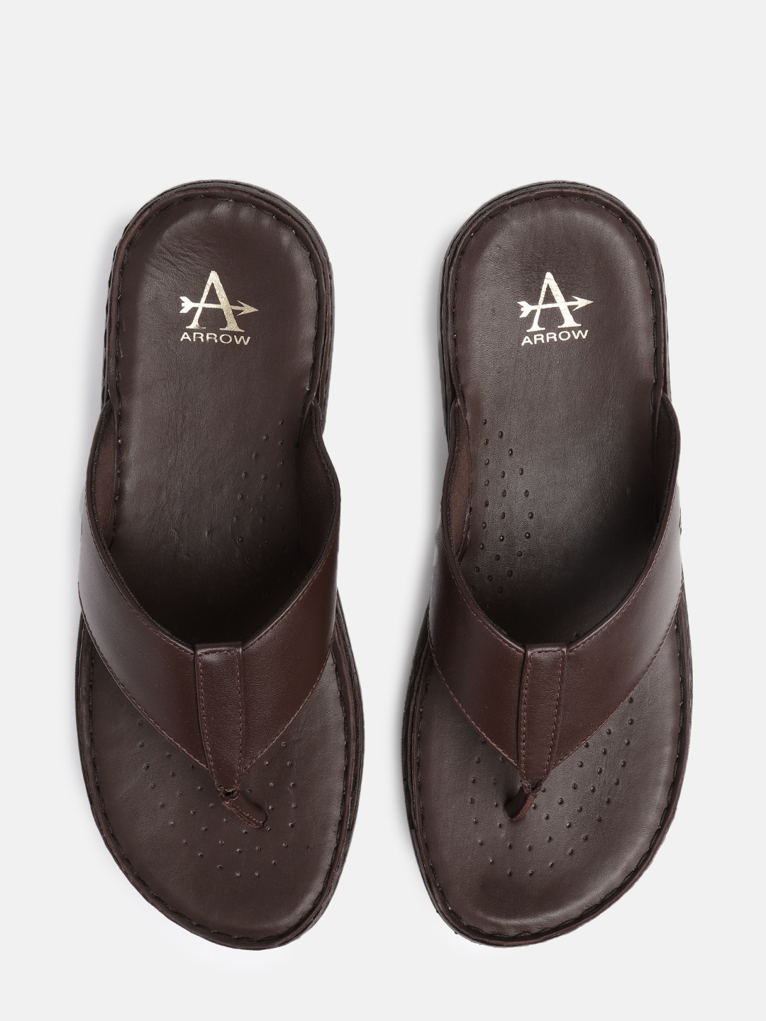 

Arrow Men Brown SHERMAN Leather Sandals