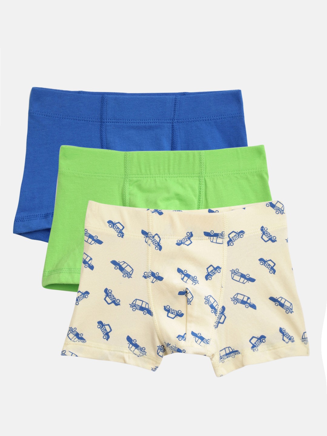 

mackly Boys Pack of 3 Boxers MB-16-2-4yrs, Blue