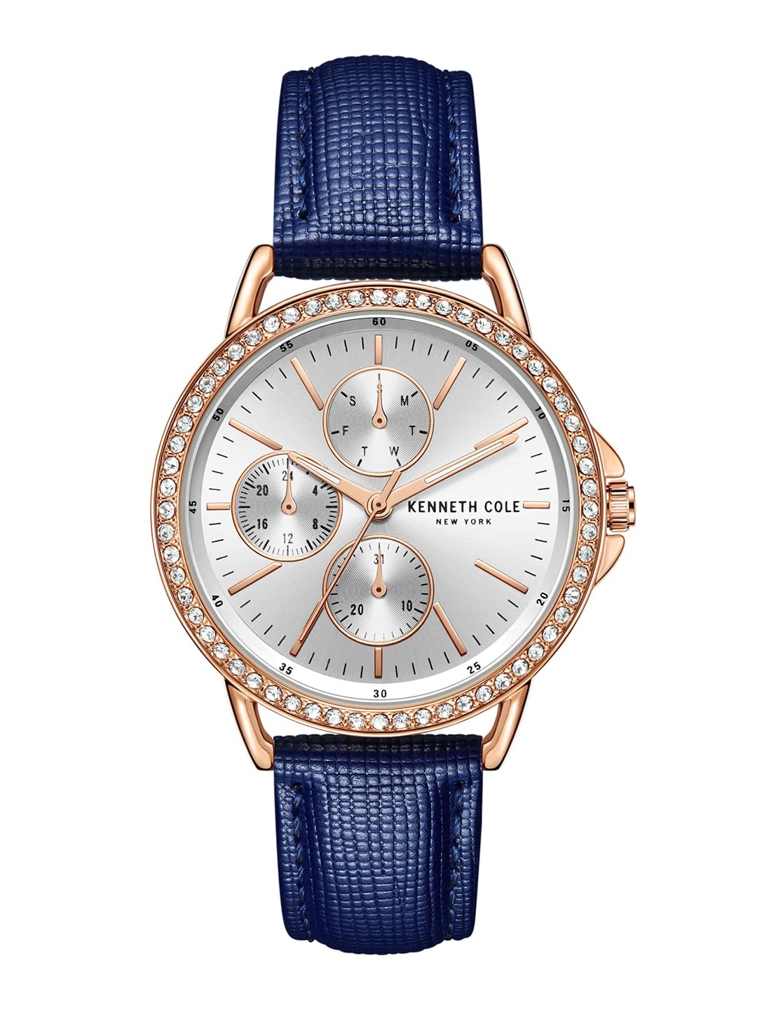 

Kenneth Cole Women Silver-Toned Analogue Watch KC51066002LD