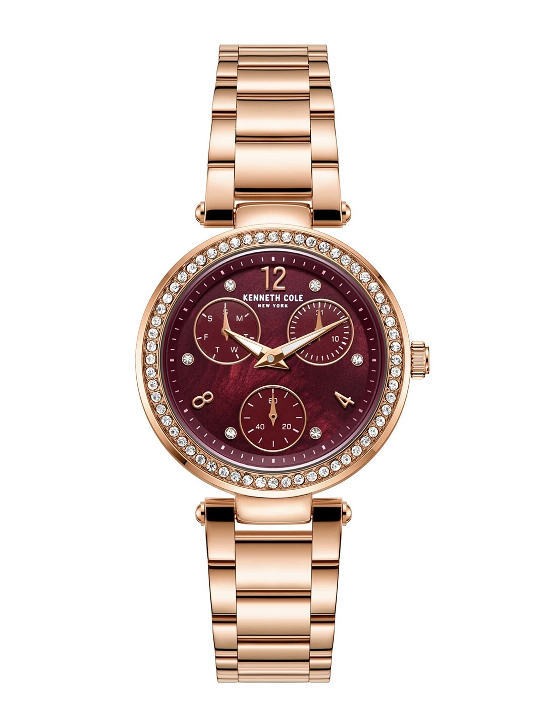 

Kenneth Cole Women Maroon Analogue Watch KC51065010LD