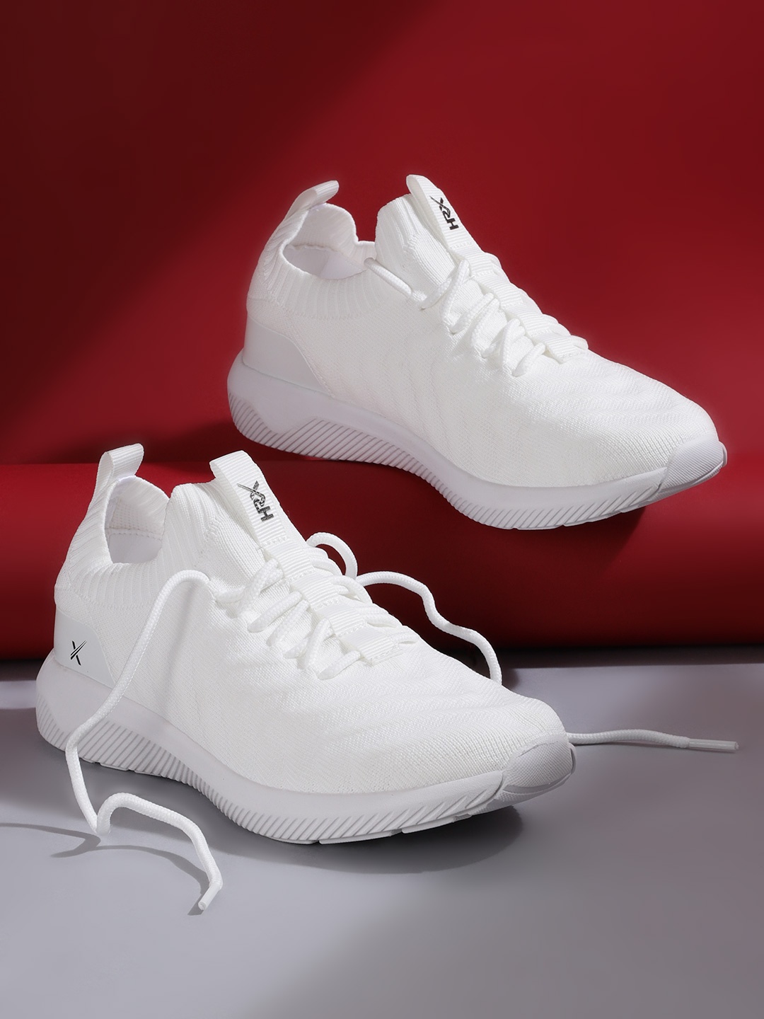 

HRX by Hrithik Roshan Women White Charged-Up Running Shoes