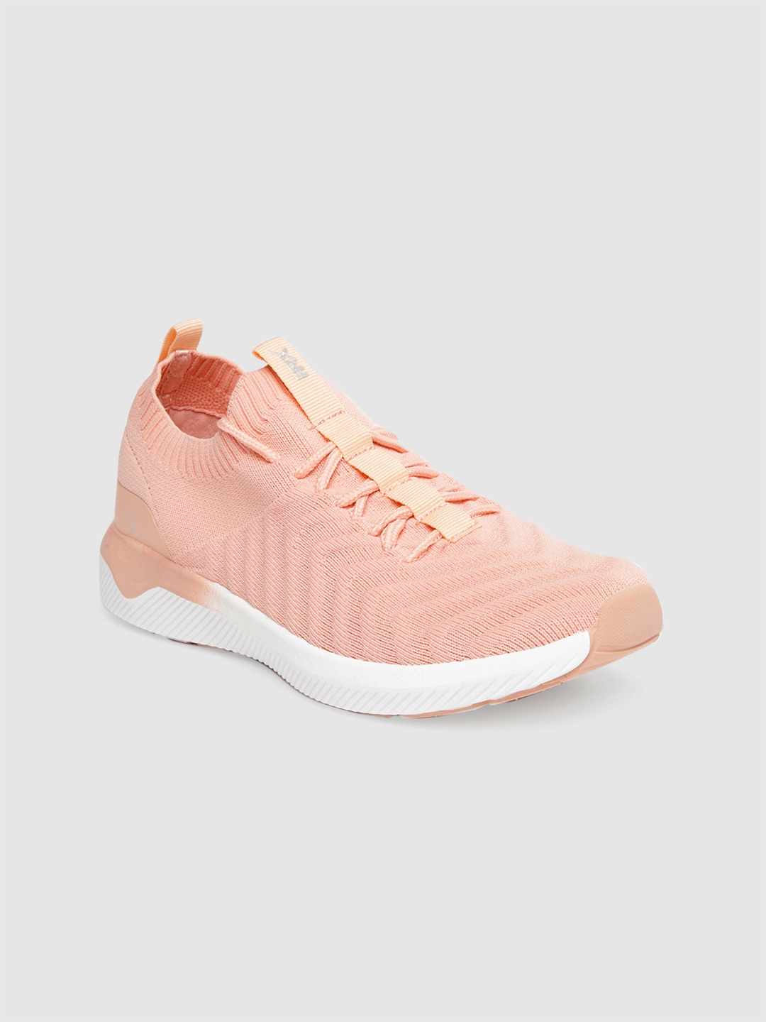 

HRX by Hrithik Roshan Women Peach-Coloured Charged-Up Running Shoe