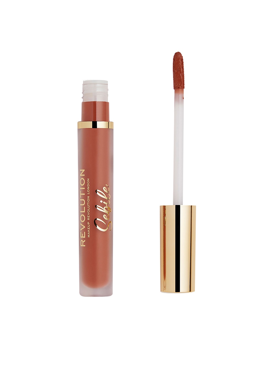 

Makeup Revolution London X Sebile Matte Liquid Lipstick Get Noticed 3ml, Brown