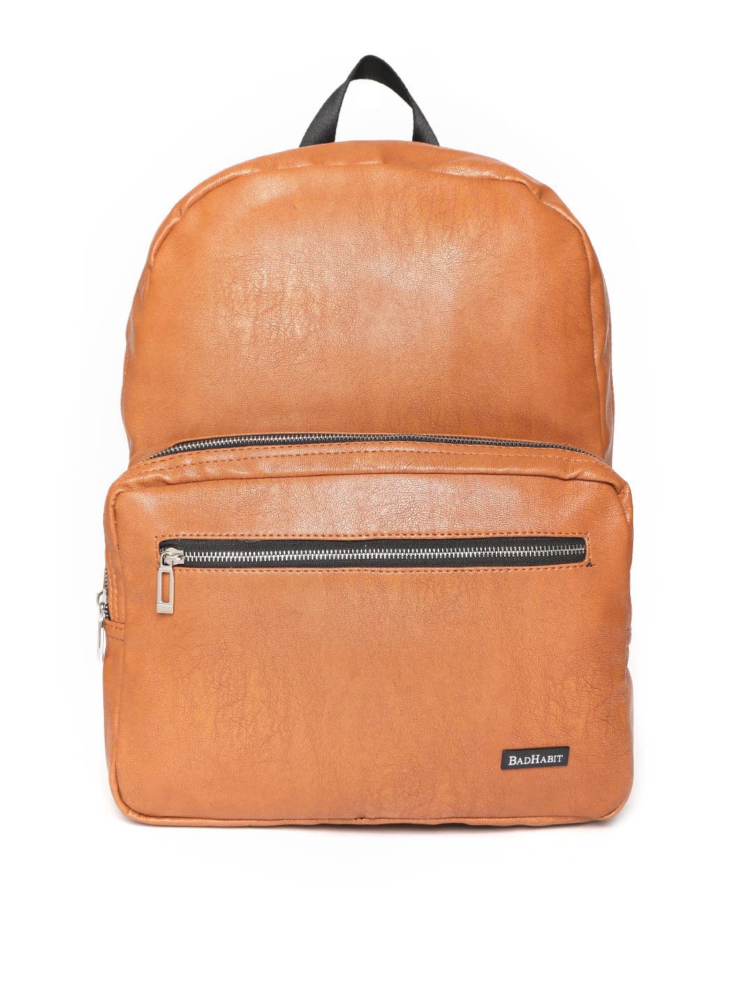 

BAD HABIT Unisex Tan Solid Backpack