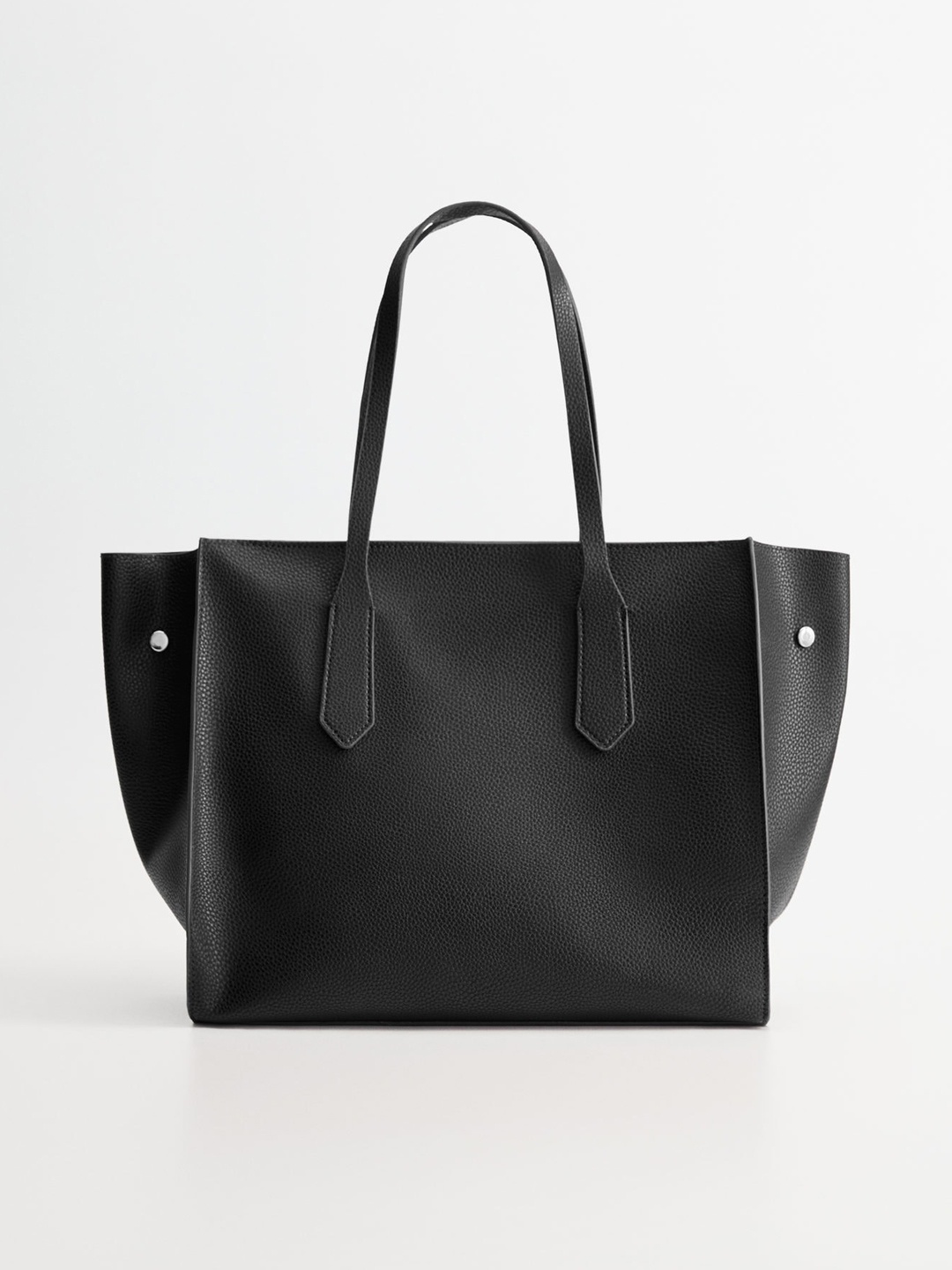 

MANGO Black Solid Shoulder Bag