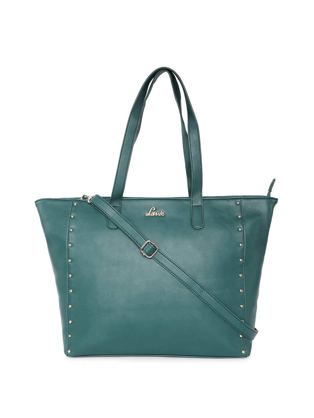 

Lavie Green Solid Shoulder Bag
