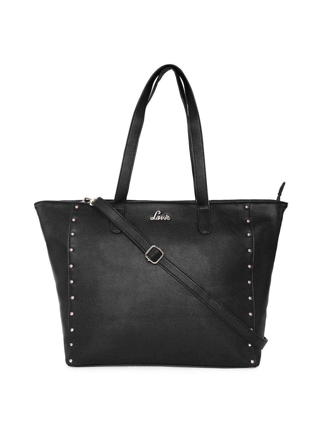 

Lavie Black Solid Shoulder Bag