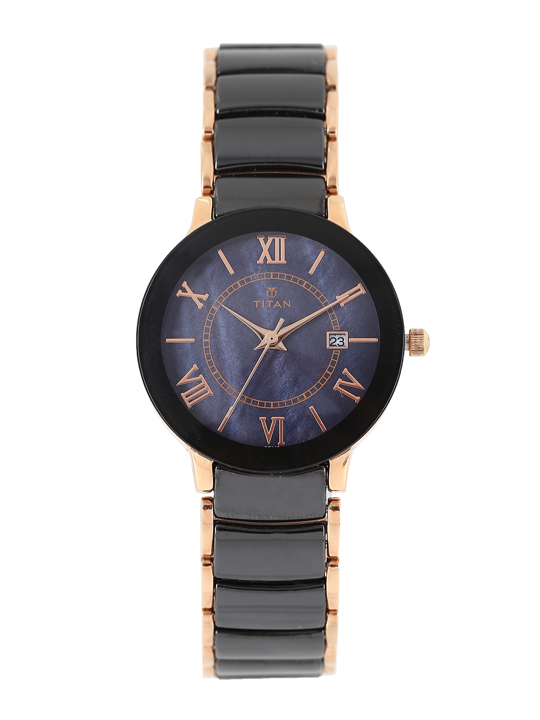 

Titan Ceramics Women Black Analogue watch NL95016WD01