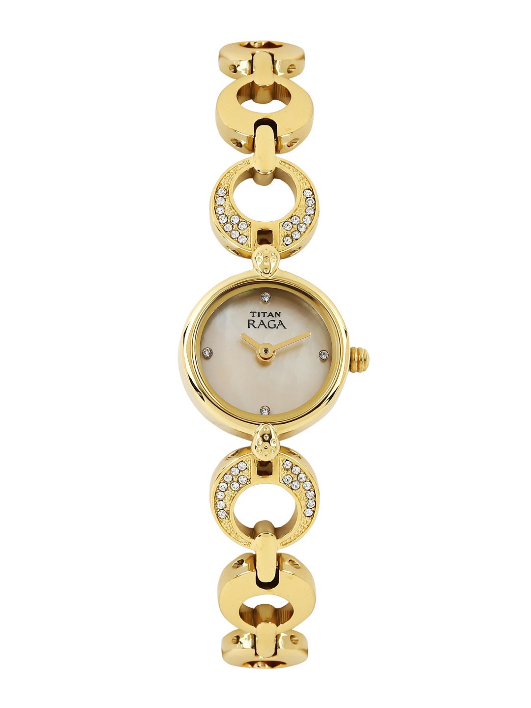 

Titan Raga Women Pearly White Dial Watch 2444YM07