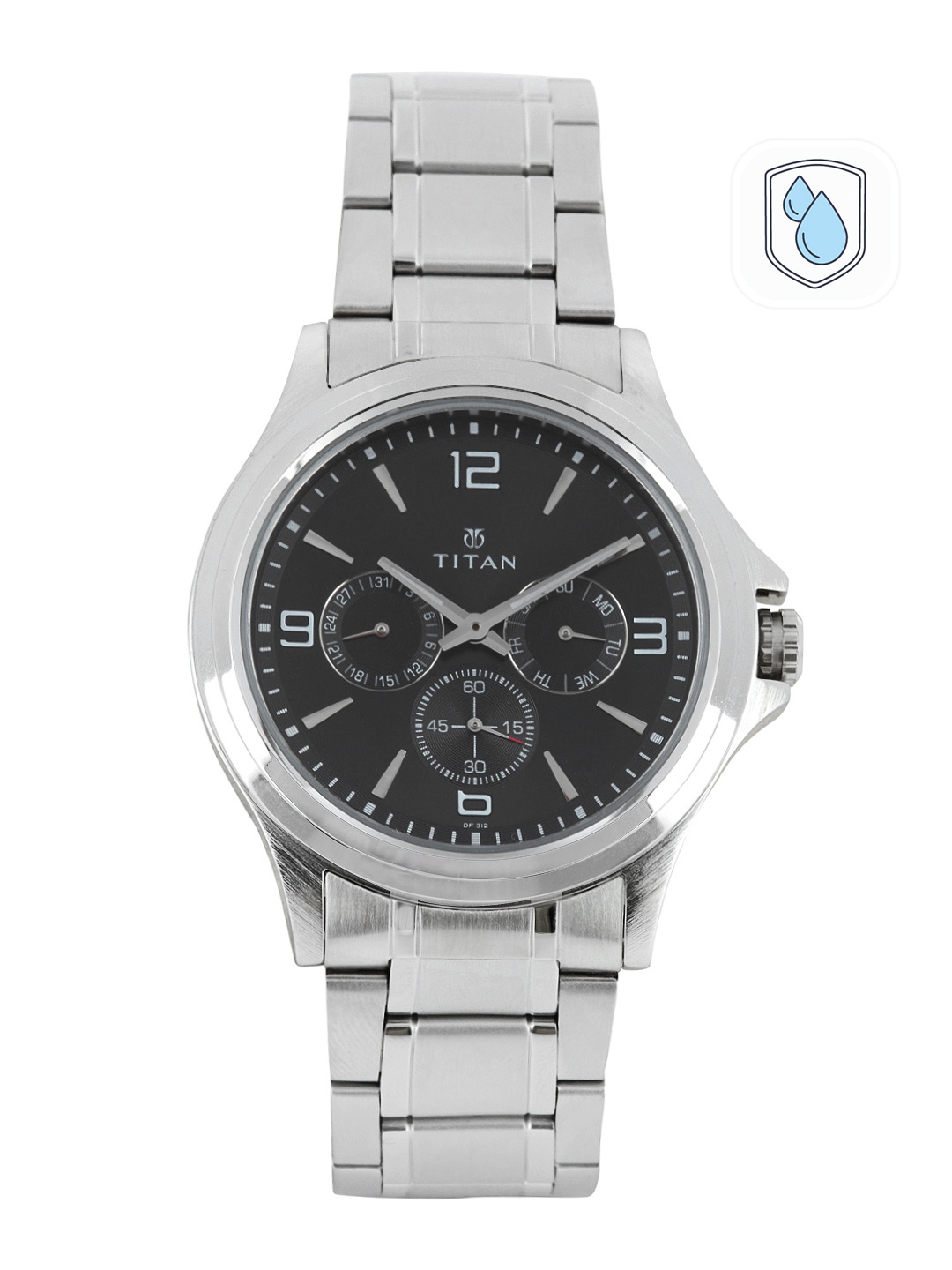 

Titan Eco Range Gents Men Black Analogue watch NL1698SM01