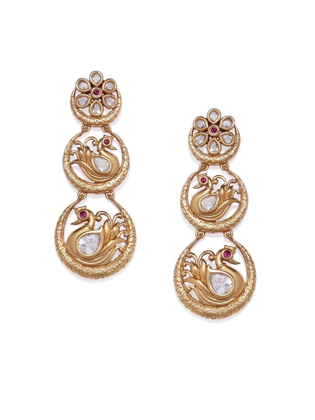 

Peora Gold-Plated Classic Drop Earrings