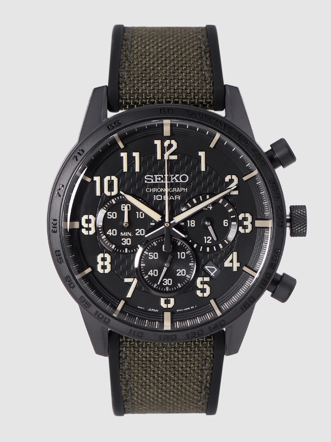 

SEIKO Chronograph Men Black Analogue watch SSB369P1