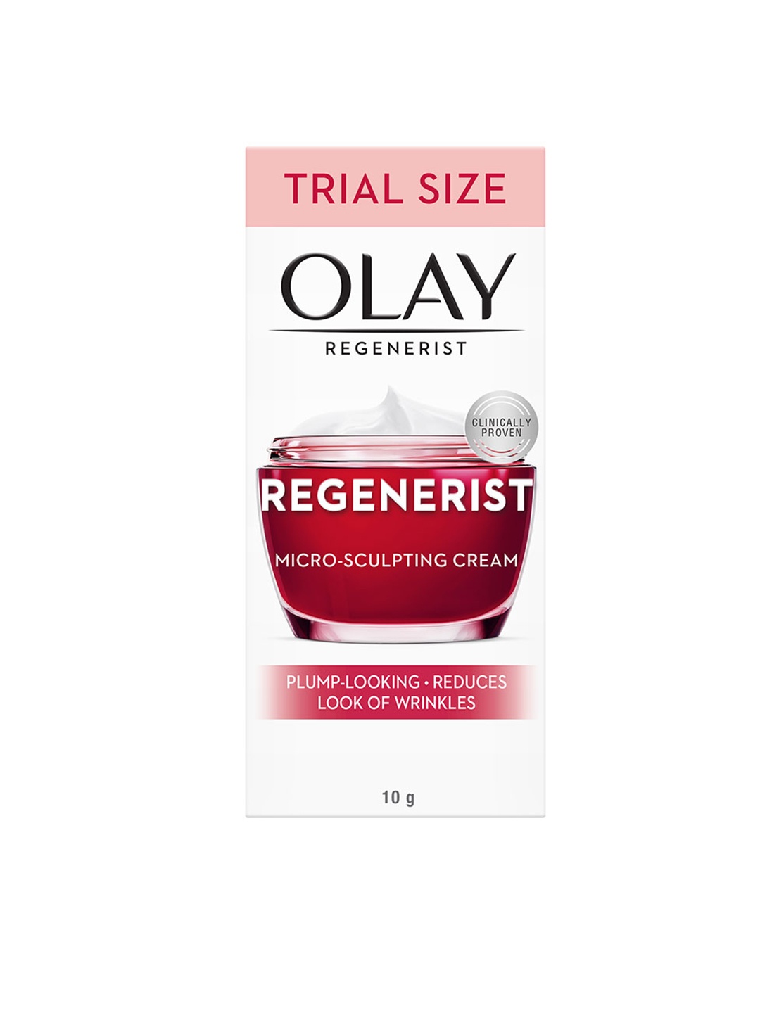 

Olay Regenerist Microsculpting Day Cream for Plump & Bouncy Skin with Hyaluronic Acid- 10g, Red