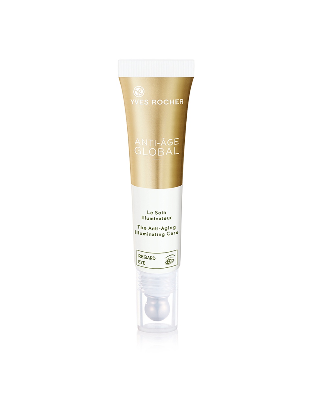 

Yves Rocher Unisex Global Anti Ageing Illuminating Care Sustainable Eye Cream 15 ml, White