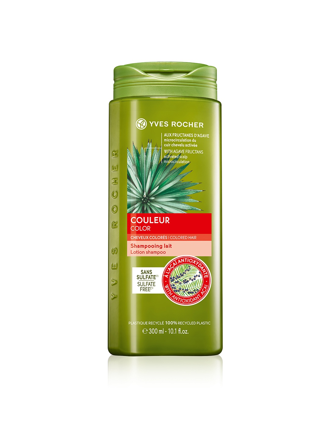 

YVES ROCHER Unisex Colour Lotion Shampoo 300 ml, Green