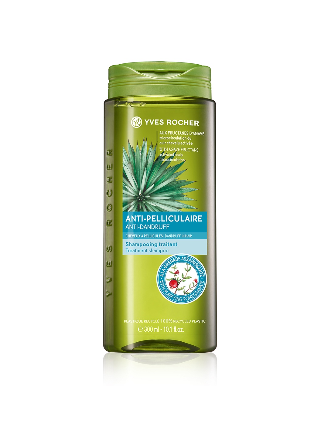 

YVES ROCHER Anti-Dandruff Treatment Shampoo 300ml, Green