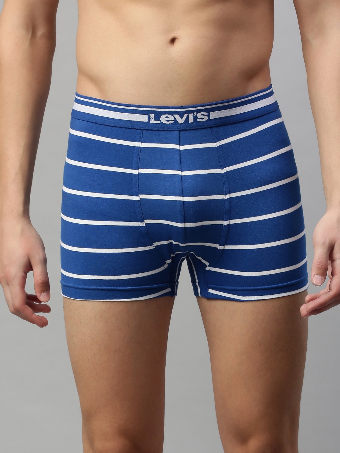 

Levis Men Blue & White Striped Trunks #006-ST -3