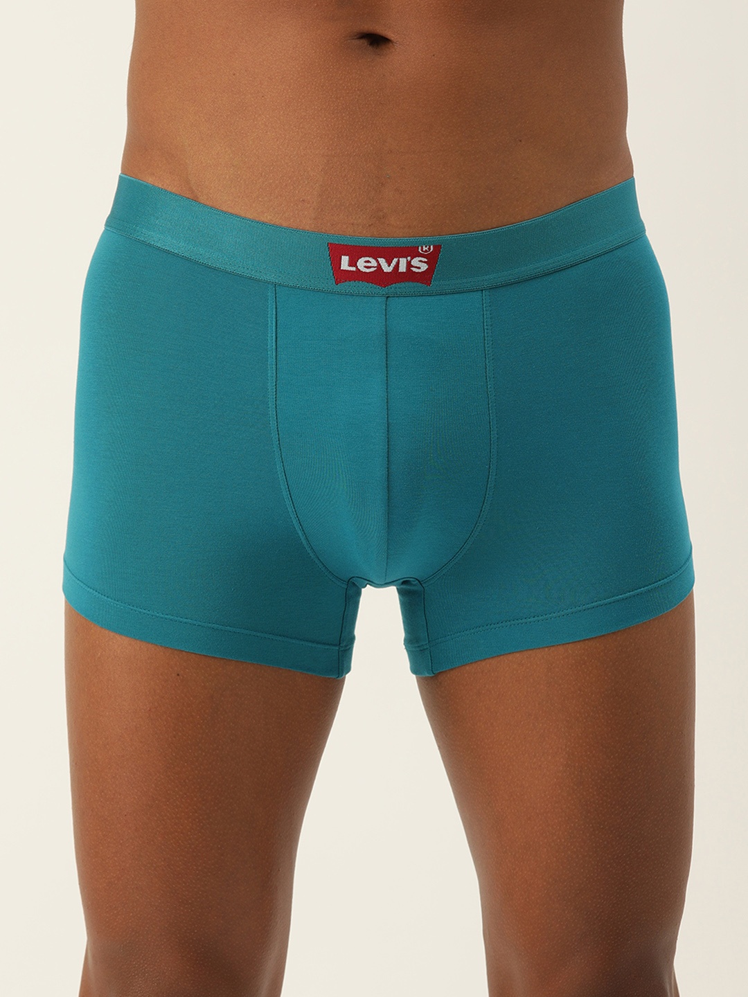

Levis Men Turquoise Blue Solid Trunk #032-TRUNK