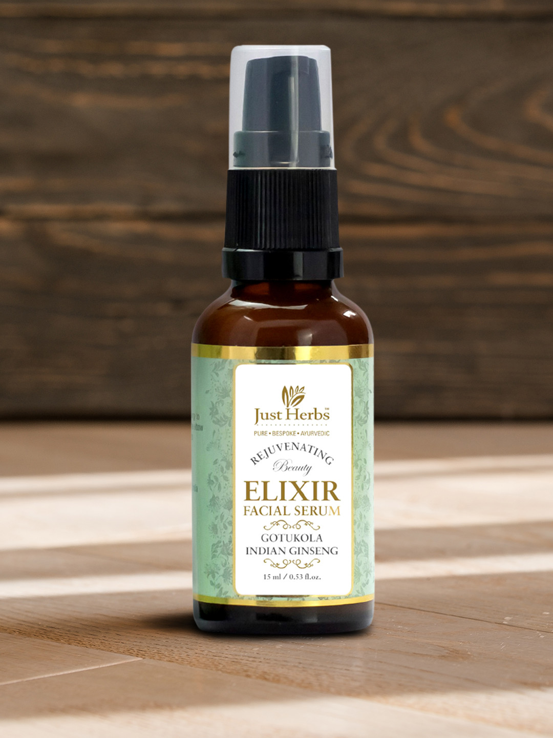 

Just Herbs Unisex Ayurvedic Vitamin C Alternative Elixir Moisturizing Facial Serum 15ml, White