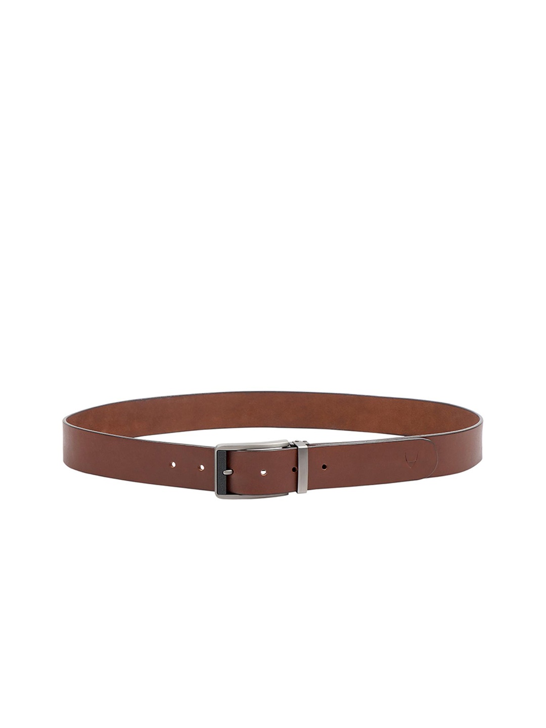 

Hidesign Men Brown Leather Solid Belt