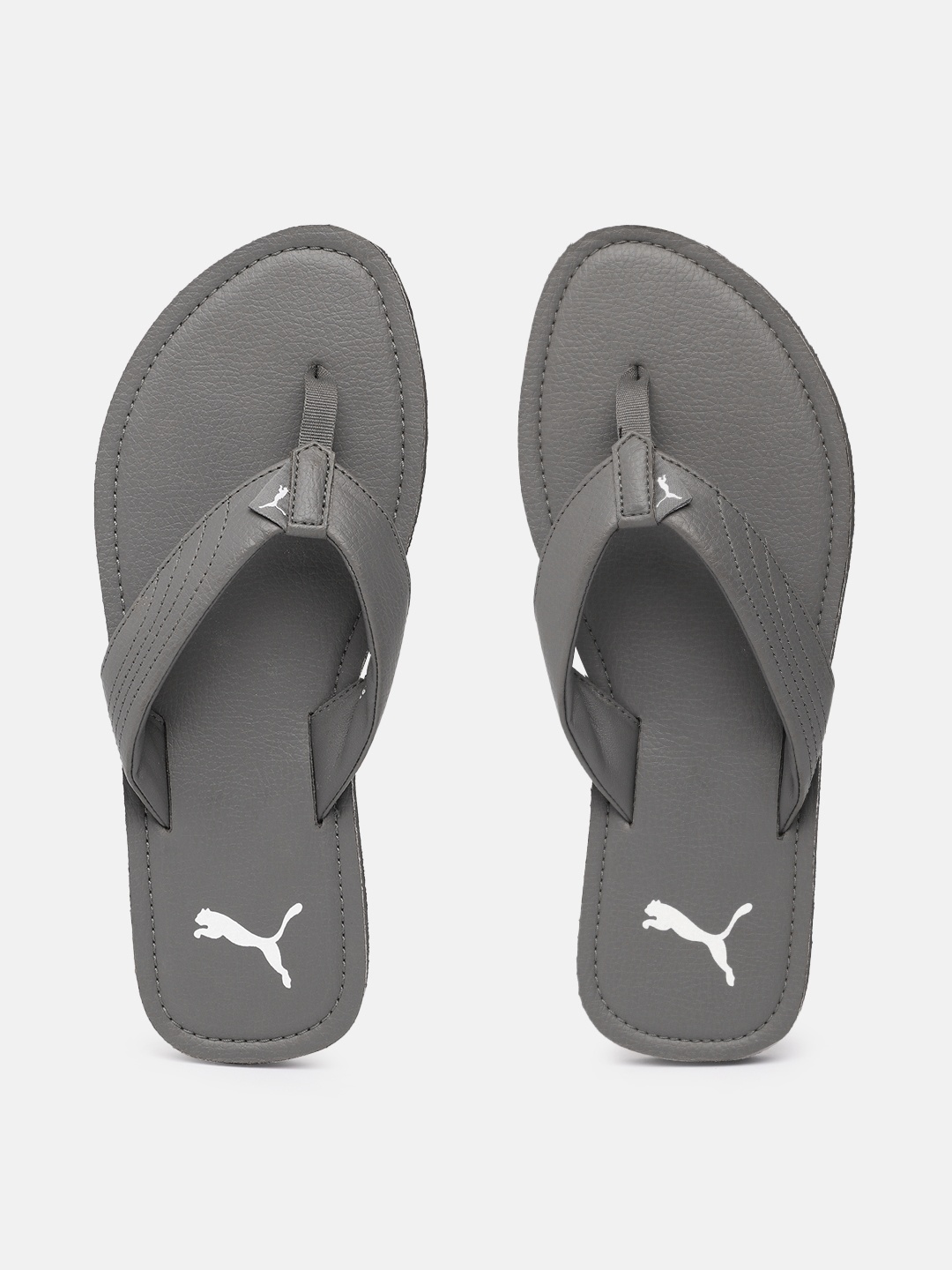 

Puma Men Charcoal Grey Solid Ketava III DP Thong Flip-Flops