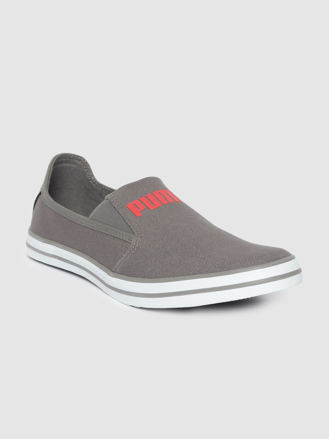 

Puma Men Grey Printed Slyde Star Slip On Sneakers