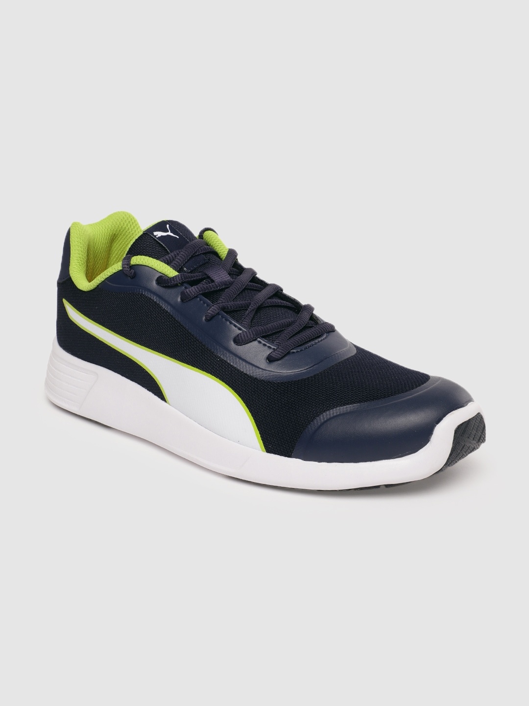 

Puma Men Navy Blue Solid Ontario Sneakers