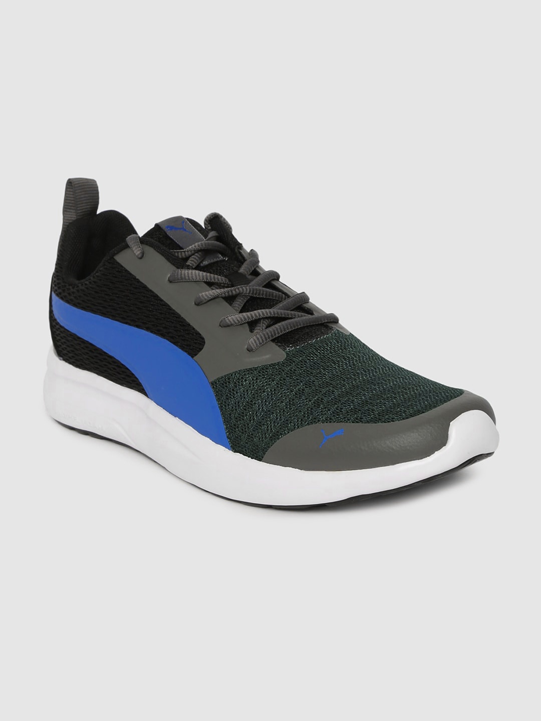 

Puma Men Grey Black Colourblocked Max Sneakers