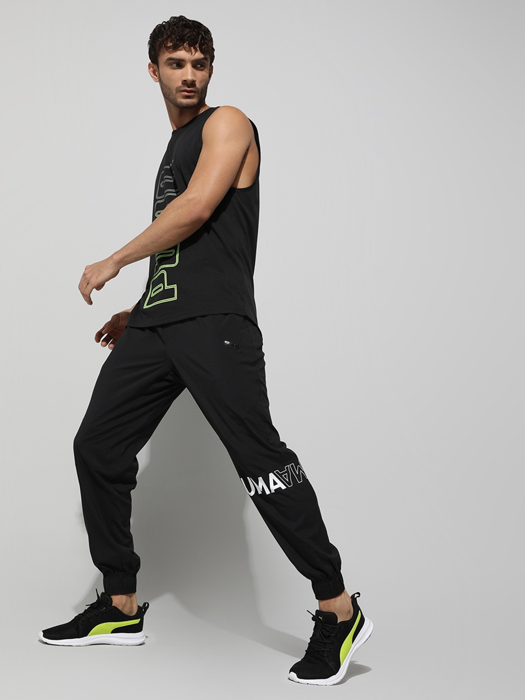 

Puma Men Black Dryflex Sneakers