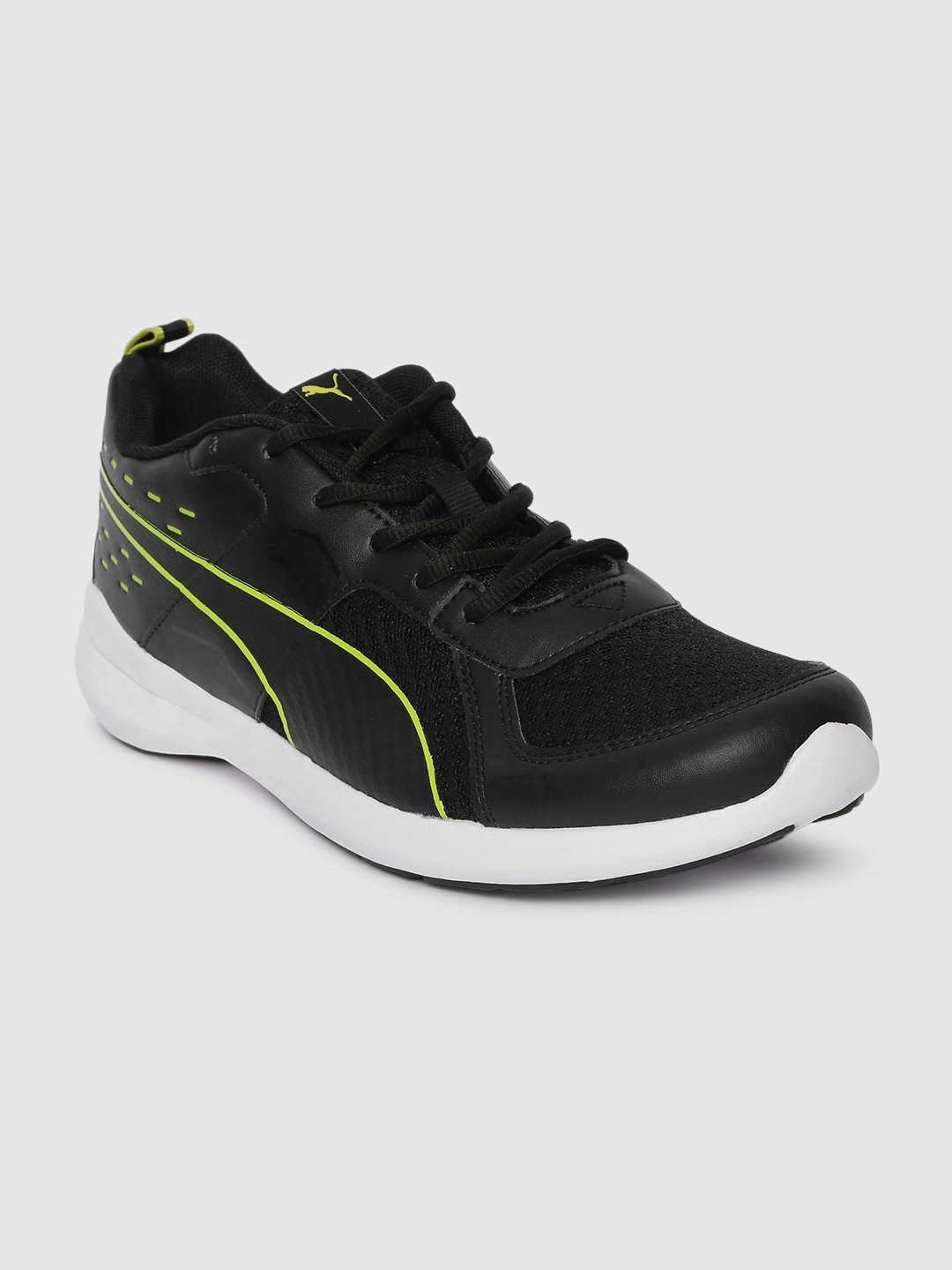 

Puma Men Black Pacer X Graphicster Sneakers