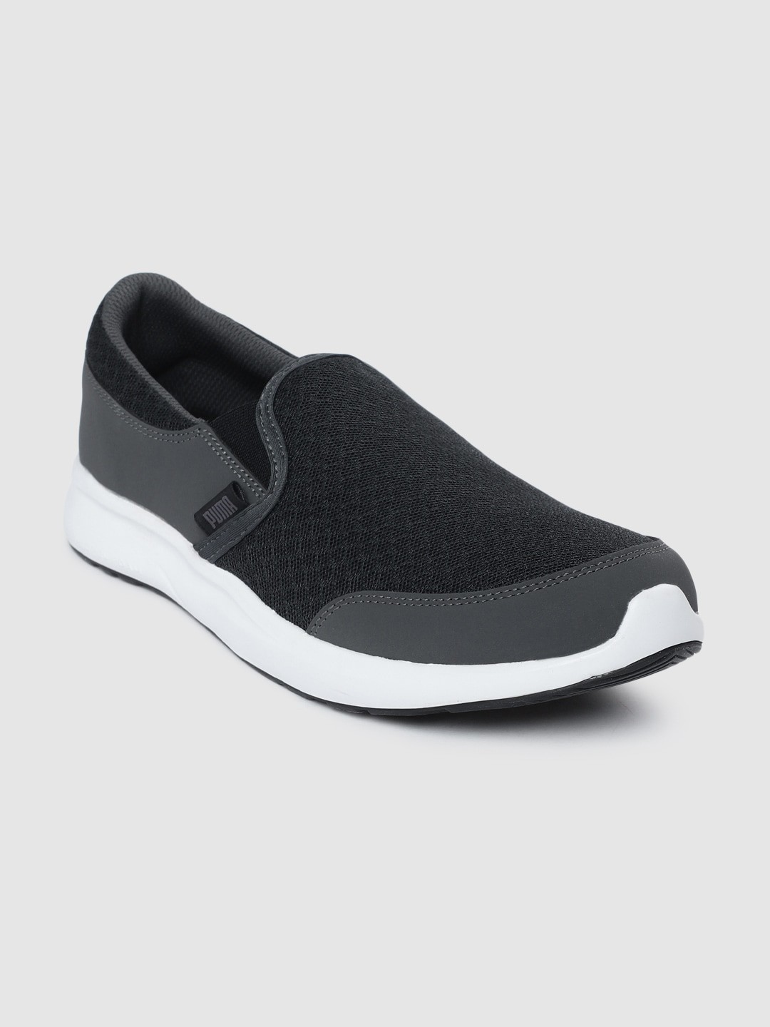 

Puma Men Charcoal Grey Modern Slip-On Sneakers